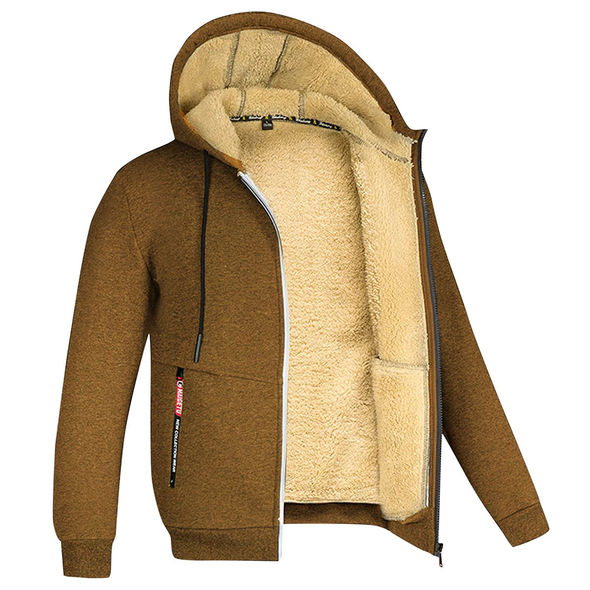 Chaqueta Masculina Camuflaje Con Capucha Invierno Vanthea