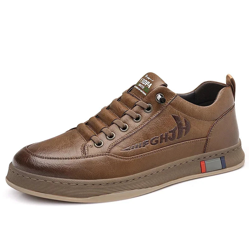 Zapatos Masculinos De Cuero Elegantes Vanthea