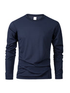 Camiseta de manga larga y cuello redondo para hombre Vanthea