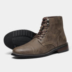 Botas Masculinas De Cuero Cómodas Vanthea
