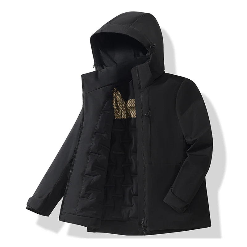 Chaqueta Masculina Térmica Impermeable Antiviento Vanthea