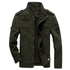 Chaqueta Masculina Militar Cargo Otoño Vanthea