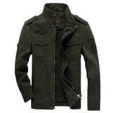 Chaqueta Masculina Militar Cargo Otoño Vanthea