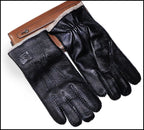 Guantes De Cuero Natural Térmicos Forrados Vanthea