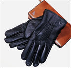Guantes De Cuero Natural Térmicos Forrados Vanthea