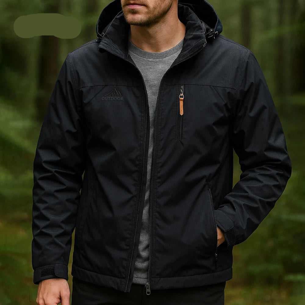 Chaqueta Masculina Impermeable Antiviento Ligera Vanthea
