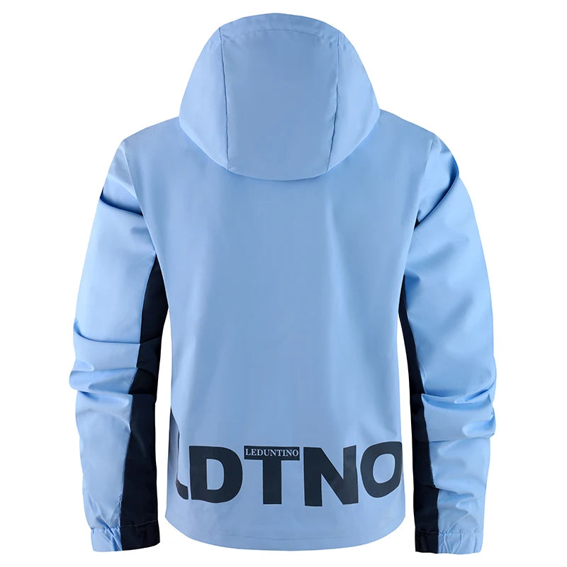 Chaqueta Masculina Táctica Impermeable Multibolsillos Vanthea