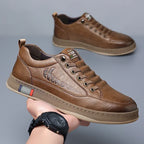 Zapatos Masculinos De Cuero Elegantes Vanthea