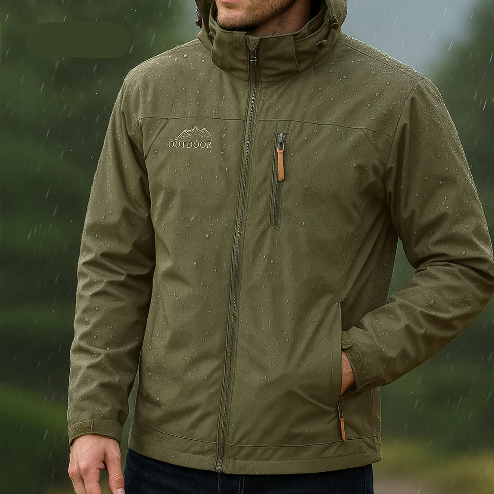 Chaqueta Masculina Impermeable Antiviento Ligera Vanthea